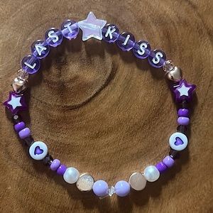 Taylor Swift Handmade Friendship Beaded Bracelet
“Last Kiss”